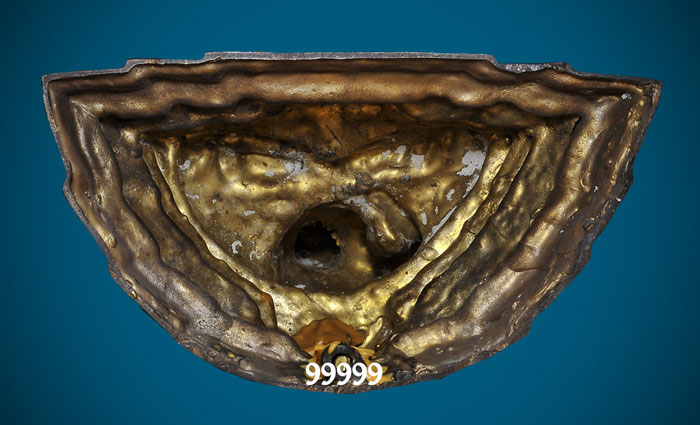 พระบูชาพระพุทธสิหิงค์ ปี55 วัดพระมหาธาตุฯ จ.นครศรีฯ หน้าตัก 5 นิ้ว ปิดทอง พร้อมฉัตร + กล่องเดิม