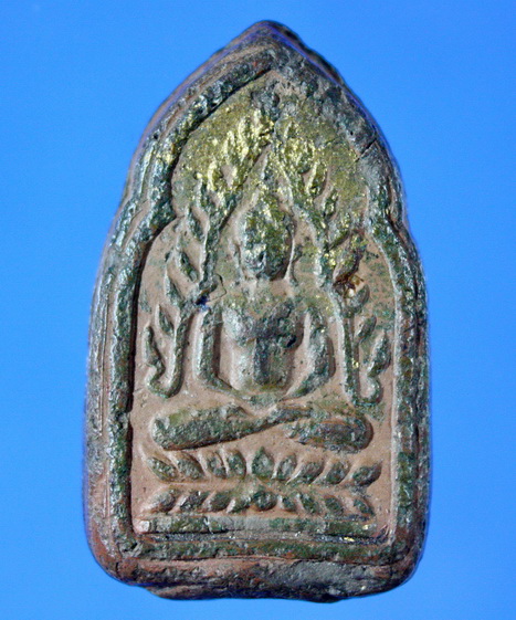 พระกรุวัดบางยี่หน พิมพ์พระพุทธชินราชหลังสองปรางค์