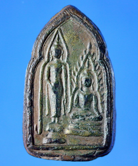 พระกรุวัดบางยี่หน พิมพ์พระพุทธชินราชหลังสองปรางค์