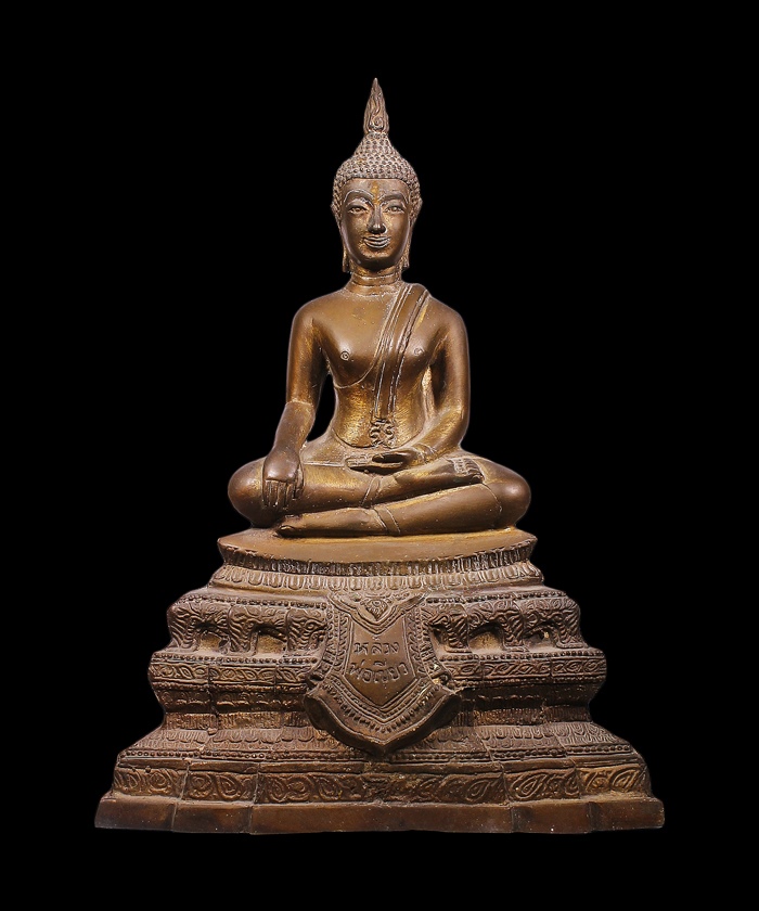 พระบูชา หลวงพ่อเขียว วัดหลวงพ่อเขียว อ.บ้านแพรก จ.อยุธยา ปี2545