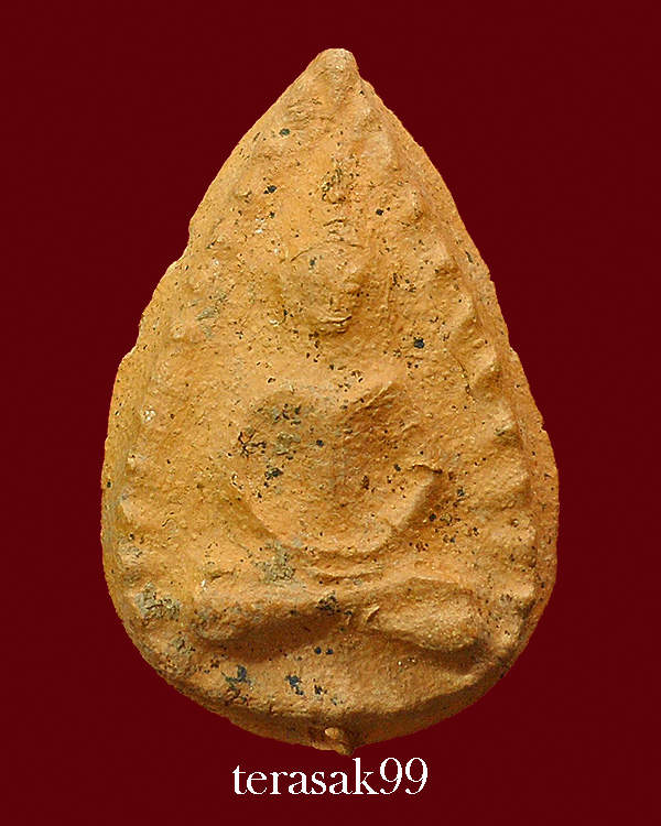 พระกลีบบัว กรุวัดลิงขบ(วัดบวรมงคล) เนื้อดิน สวยมีหน้าตา