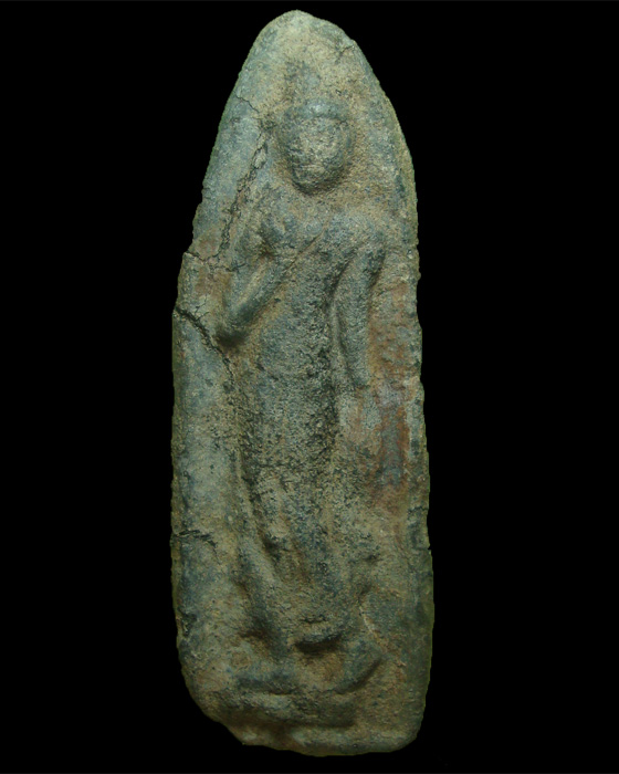 พระลีลาวังหิน กรุวัดวังหิน เนื้อชินเงิน พิษณุโลก