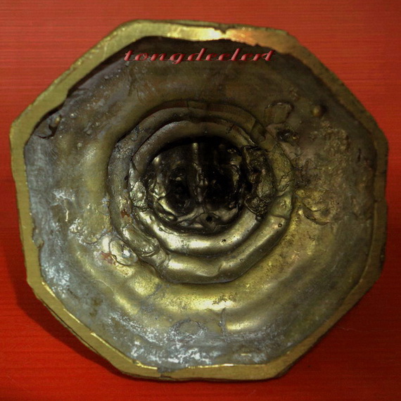 พระบูชาหลวงพ่อสัมฤทธิ์ วัดนาโคก จ.สมุทรสาคร ทรงเทริดปางห้ามญาติ สวยมากค่ะ