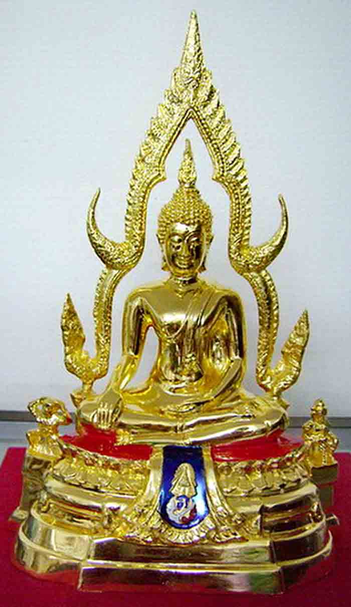 พระบูชาพระพุทธชินราช หน้าตัก 5 นิ้ว  สูง 12 นิ้ว พิธีใหญ่ ณ วัดพระศรีมหาธาตุวรวิหาร จังหวัดพิษณุโลก 