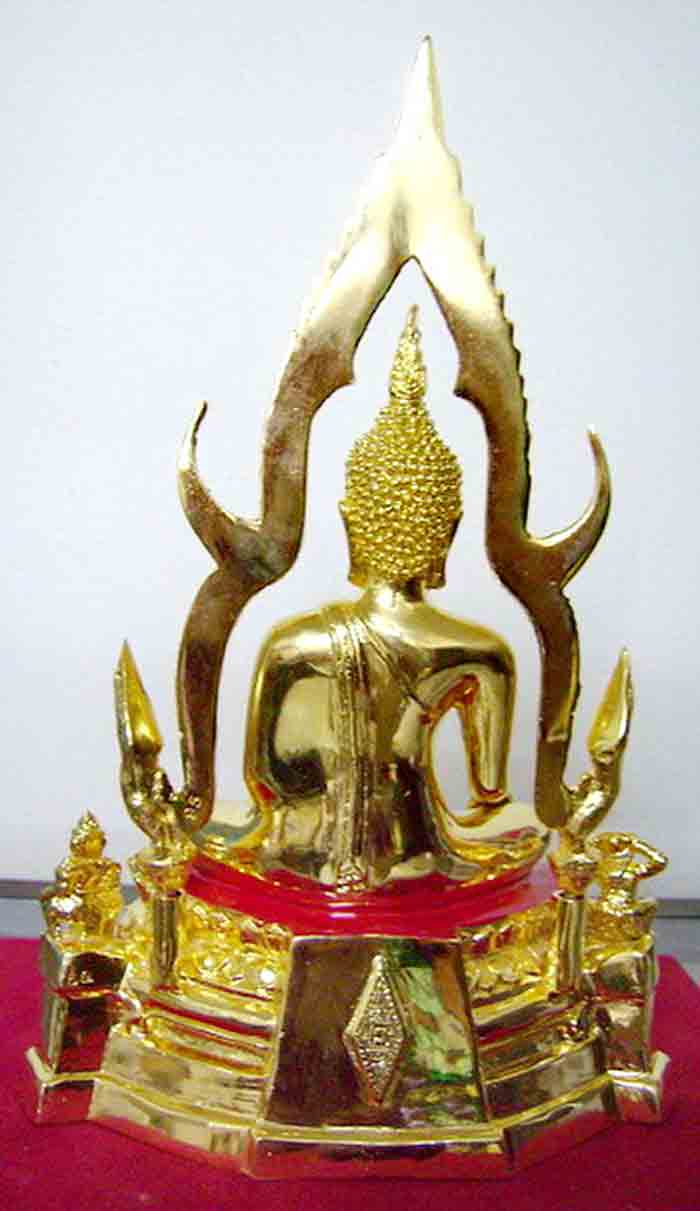 พระบูชาพระพุทธชินราช หน้าตัก 5 นิ้ว  สูง 12 นิ้ว พิธีใหญ่ ณ วัดพระศรีมหาธาตุวรวิหาร จังหวัดพิษณุโลก 