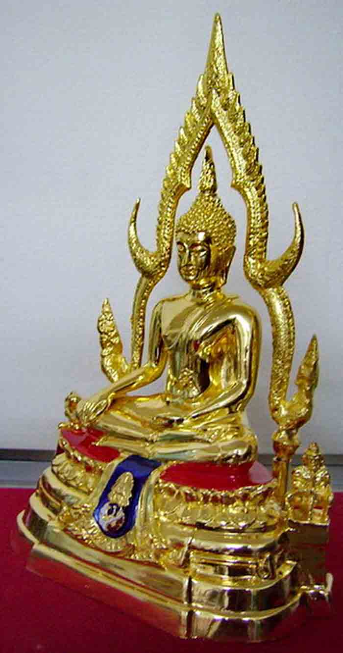 พระบูชาพระพุทธชินราช หน้าตัก 5 นิ้ว  สูง 12 นิ้ว พิธีใหญ่ ณ วัดพระศรีมหาธาตุวรวิหาร จังหวัดพิษณุโลก 