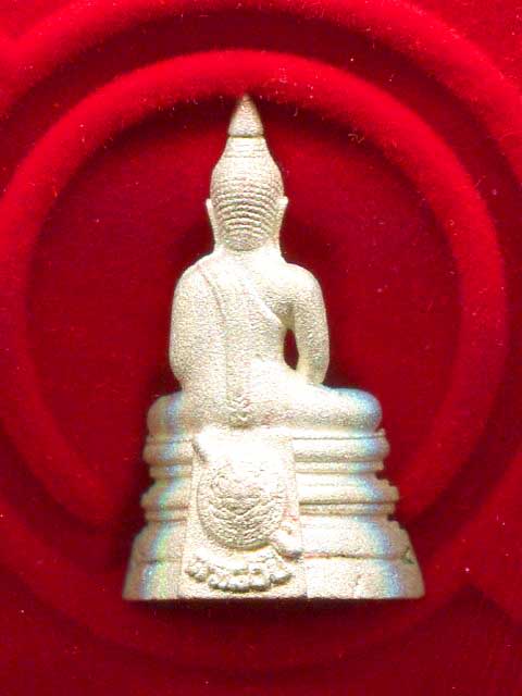 หลวงพ่อโสธรเนื้อเงินพ่นทรายประกายเพชร ประวัติศาสตร์ตำรวจ