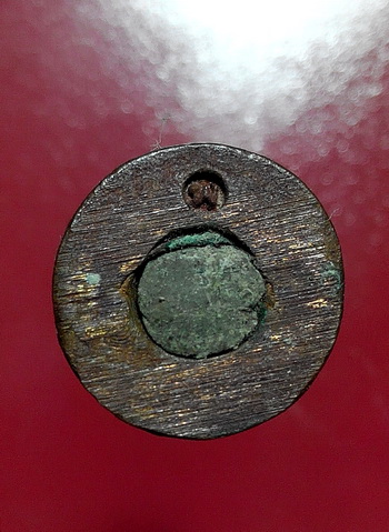 หนุมานมหาปราบ หลวงพ่อสาคร รุ่นแรก เนื้อทองแดงก้นอุดผง