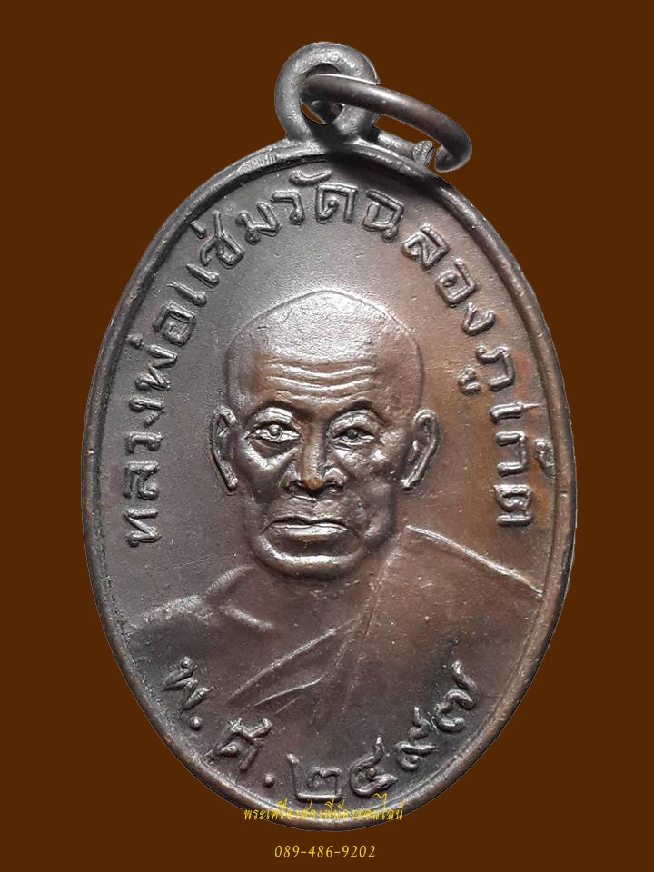 เหรียญย้อนยุค หลวงพ่อแช่ม หลังหลวงพ่อช่วง วัดฉลอง ปี29 #1