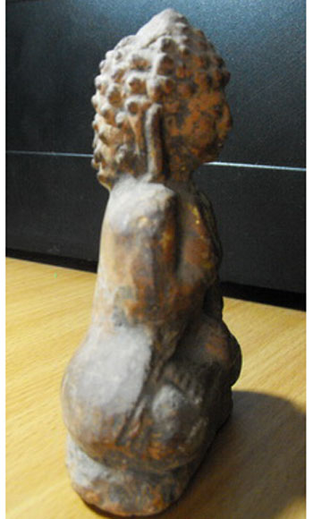 พระบูชาเนื้อดินเผา เก่ามีอายุ