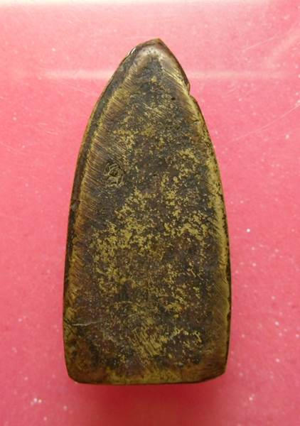 พระพิมพ์ขุนแผนเดี่ยว เนื้อทองเหลือง หลวงพ่ออิ่ม วัดหัวเขา สุพรรณบุรี