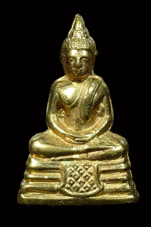 พระกริ่งหลวงพ่อโสธร ปี 2510 เนื้อทองเหลือง วัดโสธรฯ จ.ฉะเชิงเทรา มาพร้อมบัตร