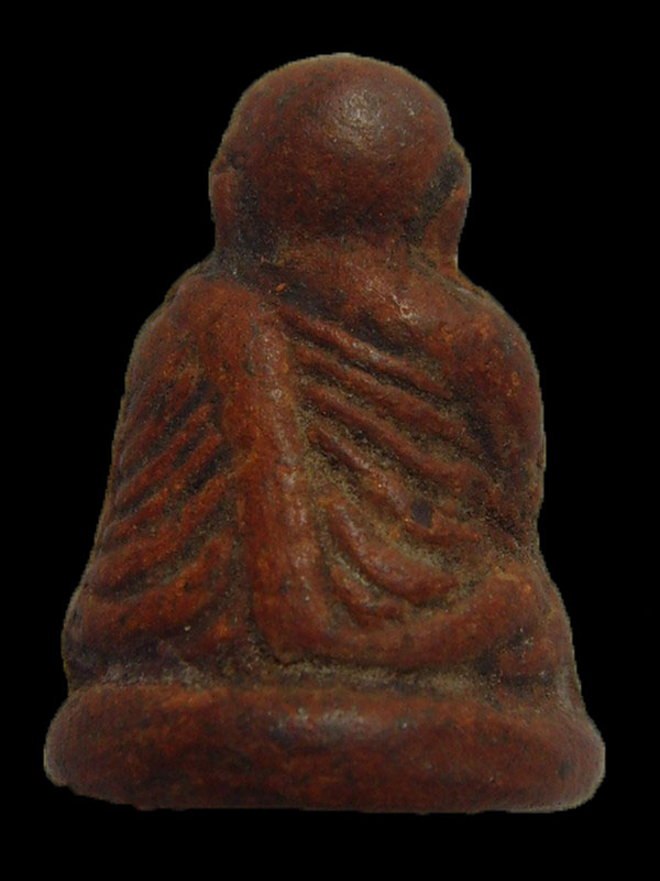 รูปหล่อหลวงพ่อเงิน เนื้อดินเก่าไม่ทราบวัด