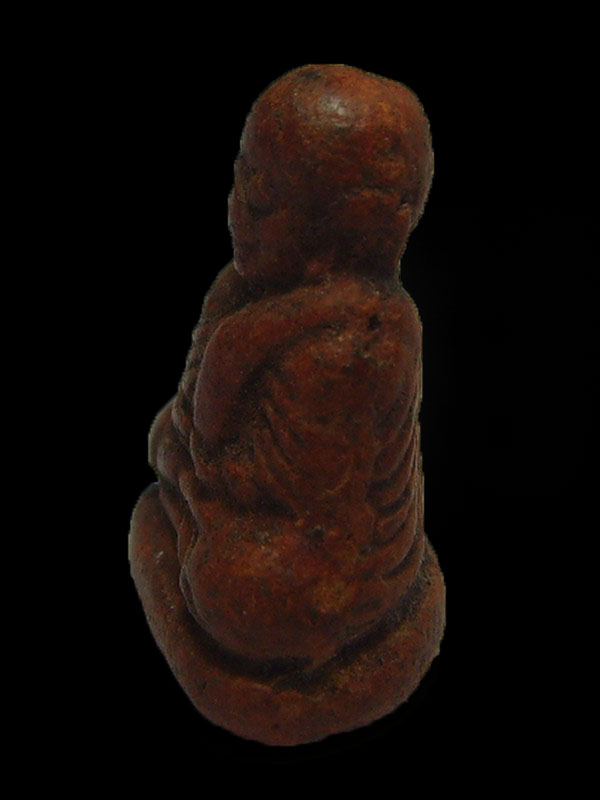 รูปหล่อหลวงพ่อเงิน เนื้อดินเก่าไม่ทราบวัด