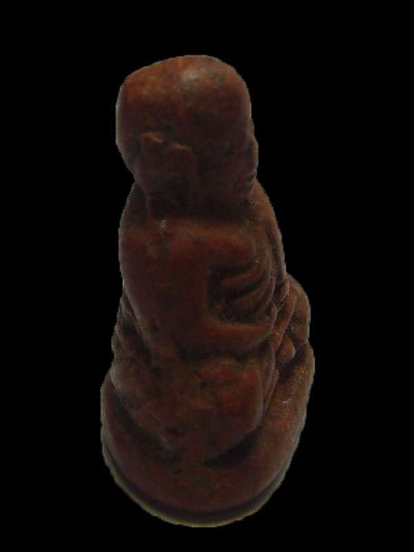 รูปหล่อหลวงพ่อเงิน เนื้อดินเก่าไม่ทราบวัด