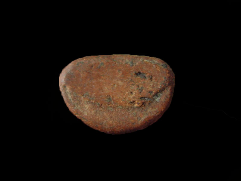 รูปหล่อหลวงพ่อเงิน เนื้อดินเก่าไม่ทราบวัด