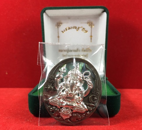 พระพิฆเนศ บรมครู59 นวะหน้าเงิน หลวงปู่เณรแก้ว วัดบ้านเกษตรทุ่งเศรษฐี จ.ร้อยเอ็ด