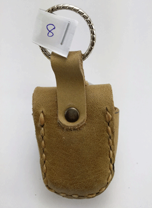 กระเป๋าใส่กล้องส่องพระ ทำจากหนัง "no.8"