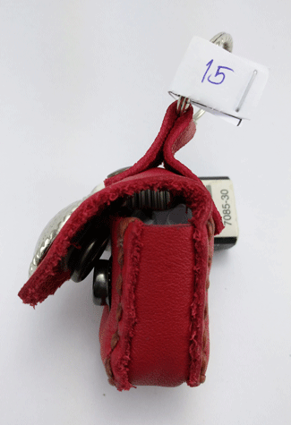 กระเป๋าใส่กล้องส่องพระ ทำจากหนัง "no.15"