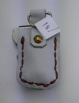 กระเป๋าใส่กล้องส่องพระ ทำจากหนัง "no.18"