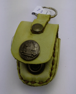 กระเป๋าใส่กล้องส่องพระ ทำจากหนัง "no.21"