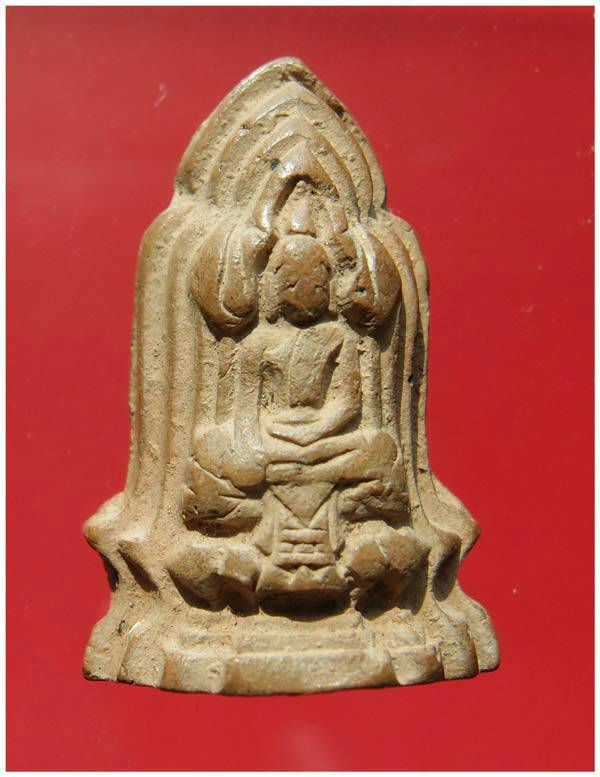 พระโคนสมอ เนื้อดิน กรุวัดค้างคาว จ.ชัยนาท 