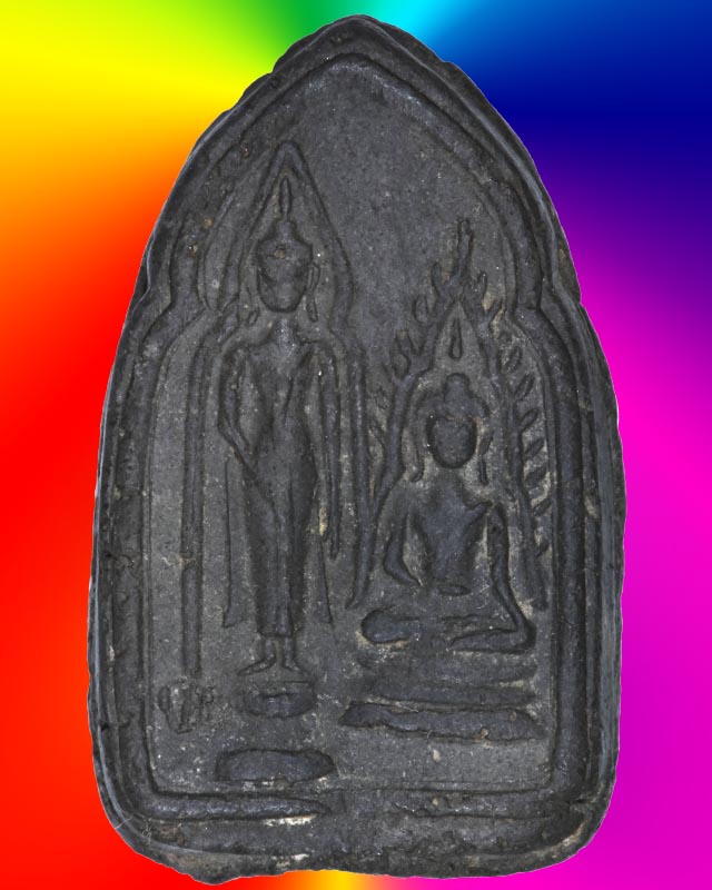 พระกรุวัดบางยี่หน พิมพ์ชินราชหลังสองพี่น้อง จ.สุพรรณบุรี