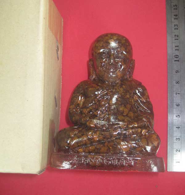 พระบูชาเหล็กไหล 3 นิ้ว หลวงพ่อเงินวัดบางคลาน จ.พิจิตร หลวงปู่คำบุ คุตฺตจิตฺโต วัดกุดชมภู จ.อุบลฯ