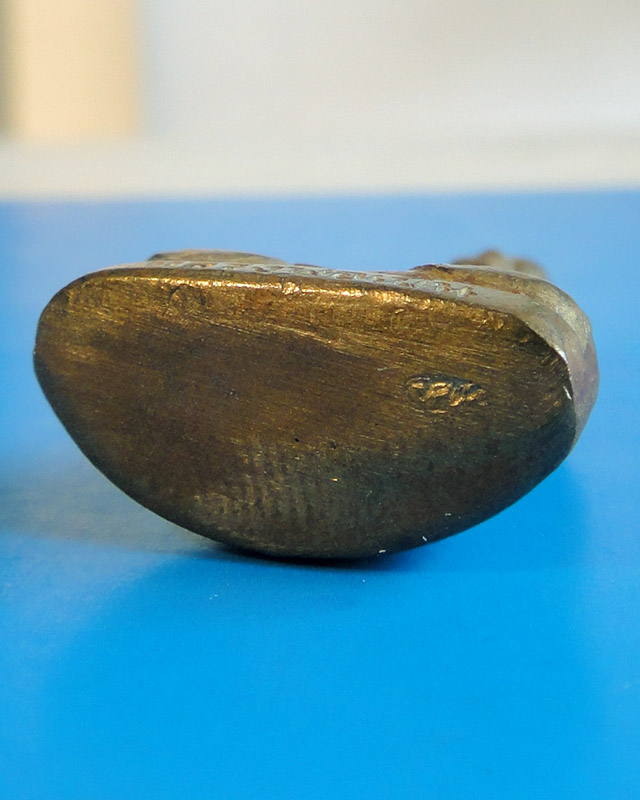 รูปเหมือนปั๊มหลวงพ่อเปิ่น วัดบางพระ จ.นครปฐม  รุ่นสร้างโรงพยาบาล พิธีไหว้ครูปี2535