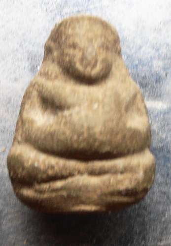 สังกัจจายเนื้อดินมีกริ่ง กรุวัดคลองทรงกะเทียม สวยๆเก่าครับ