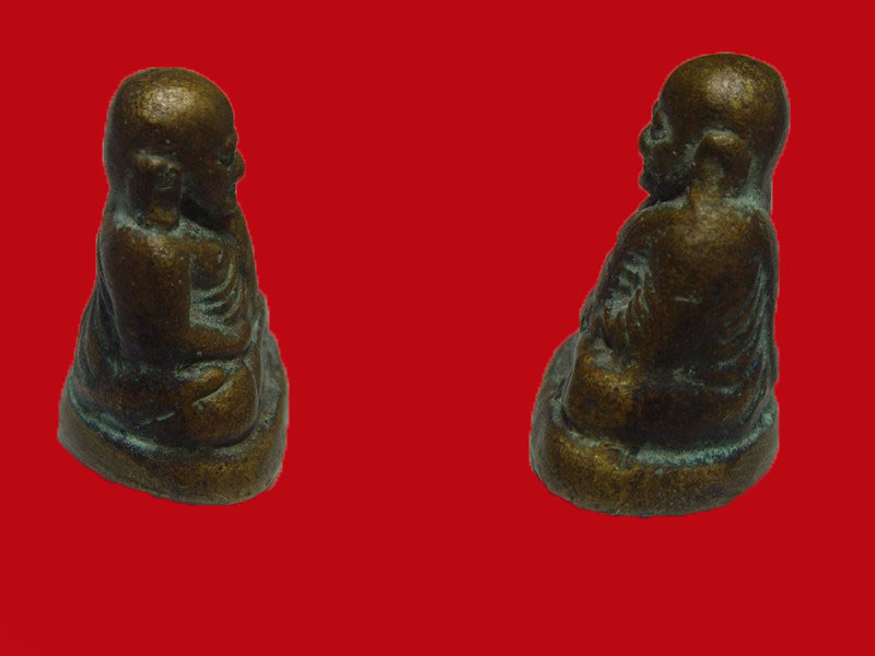 ปหล่อหลวงพ่อเงิน พิมพ์ขี้ตา หลวงพ่อนงค์สร้าง วัด ทุ่งน้อย จ.พิจิตร ปี 2537 เนื้อสวย