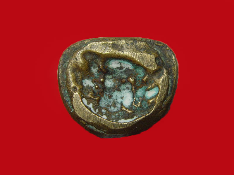 ปหล่อหลวงพ่อเงิน พิมพ์ขี้ตา หลวงพ่อนงค์สร้าง วัด ทุ่งน้อย จ.พิจิตร ปี 2537 เนื้อสวย