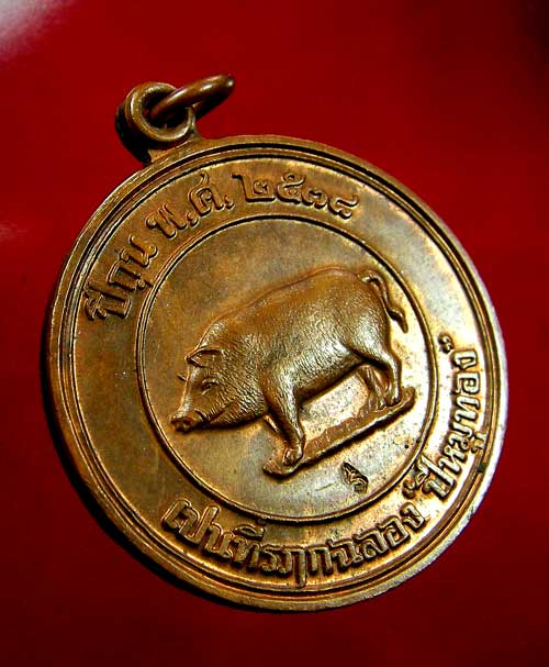 เหรียญหมู 2 หน้า หลวงพ่อสาคร