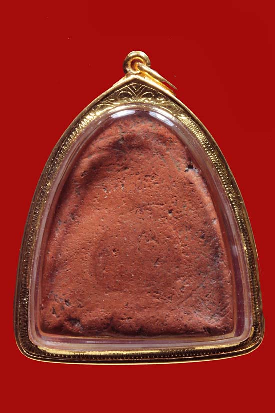 หลวงพ่อโต บางกระทิง สวย ฟอร์มเต็ม เลี่ยมทอง พร้อมบัตร 