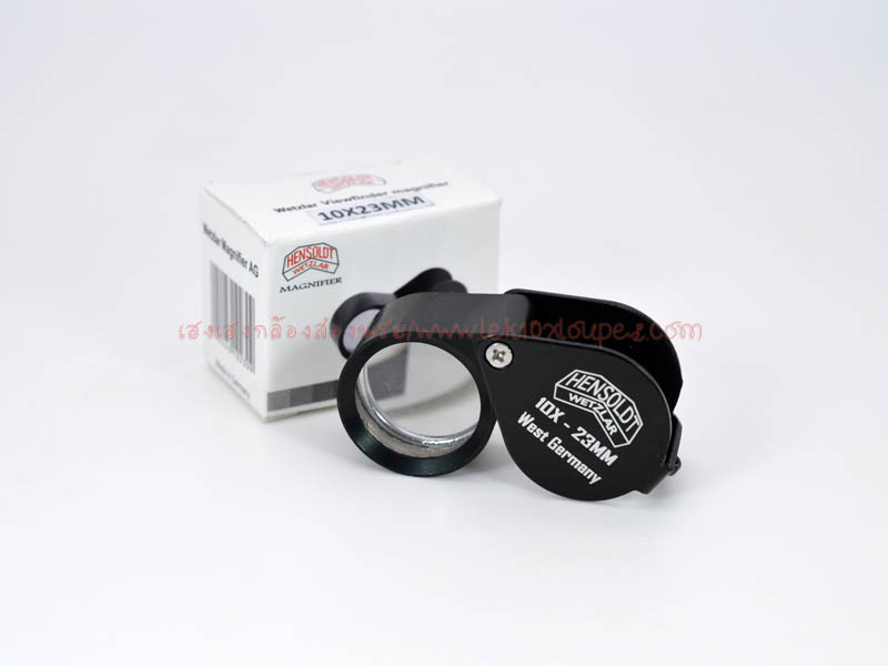 เคาะเดียวมาใหม่..กล้องนำเข้าจากเยอรมัน..HENSOLDT WETZLAR 10X23MM..WEST GERAMANY..