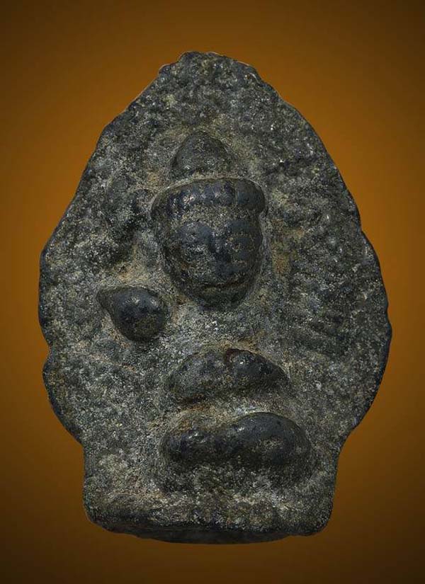 พระอุปคุต 2 หน้าพิมพ์ใหญ่ กรุวัดวังบัว เพชรบุรี พร้อมใบประกาศ รองแชมป์ ครับผม