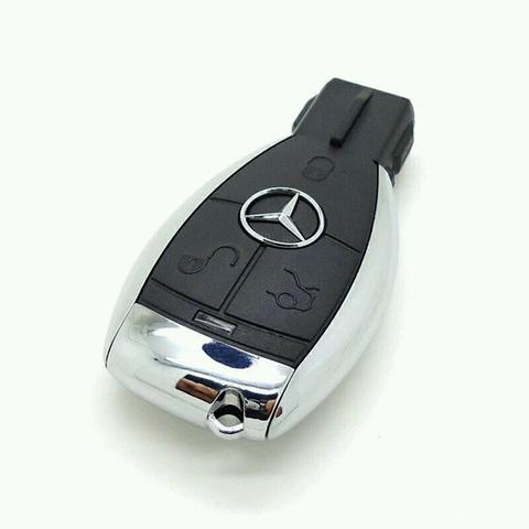 แฟลชไดร์ฟ16GB. flash drive 16 GB. พวงกุญแจรถแบบ รูปแบบกุญแจรถ mercedes benz No2