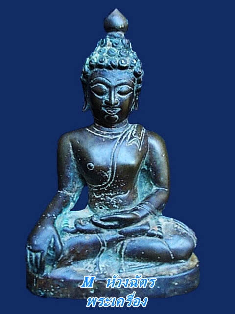 พระบูชาเชียงแสน สิงห์ ๑ หน้าตัก 5 นิ้ว ใต้ฐานดินเปกเเกลบเก่า สวยเก่ามากๆ