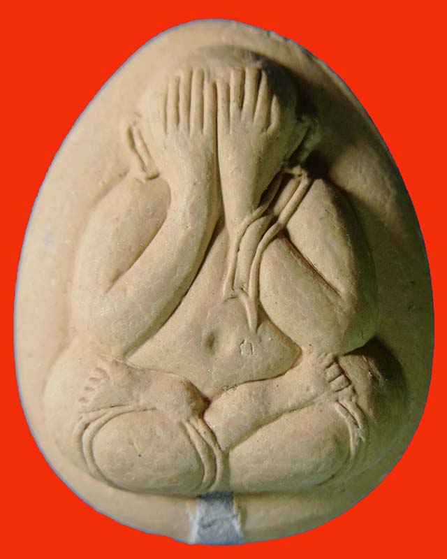 พระปิดตาปลดหนี้หลวงพ่อชื่น วัดในปราบ สุราษฎร์ธานี หลัง มหาเศรษฐี