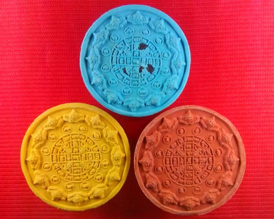 (((เคาะเดียว..ครบชุด)))..พระผงหลวงปู่ทิม วัดพระขาว รุ่นสร้างมณฑป ปี 2550 (ทันหลวงปู่ทิมปลุกเสก)