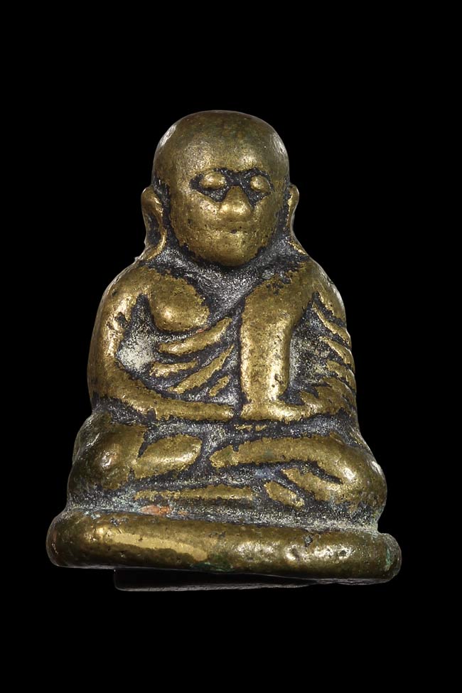 พระหล่อโบราณหลวงพ่อเงิน พิมพ์นิยม รุ่น ระฆัง วัดทุ่งน้อย ปี 50