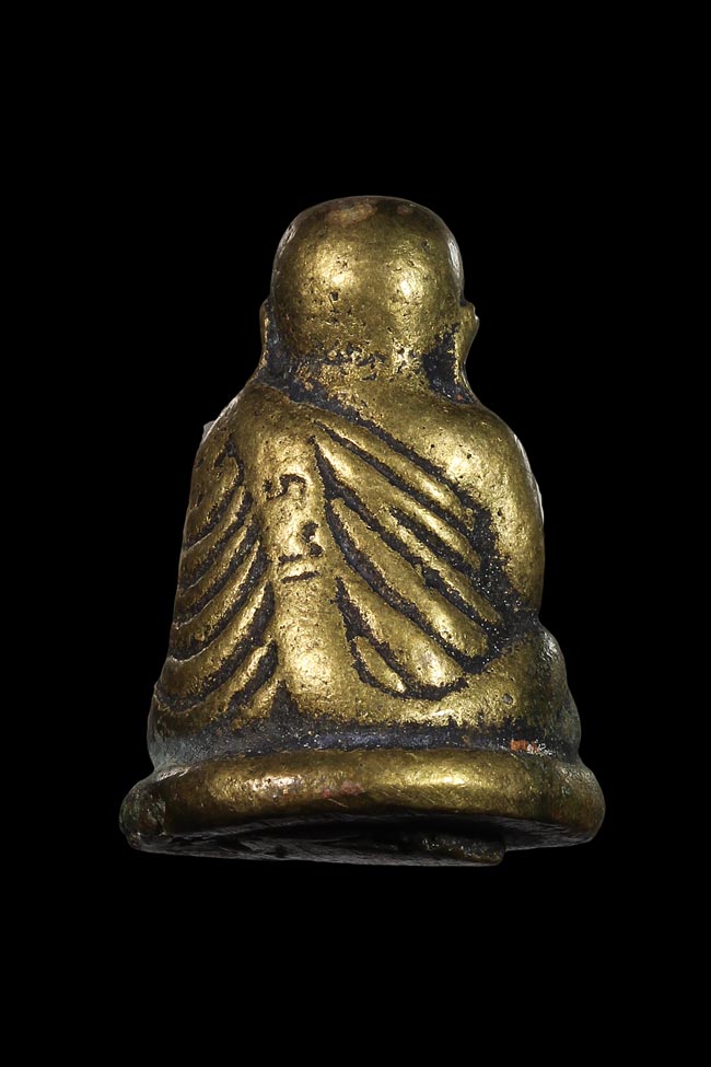 พระหล่อโบราณหลวงพ่อเงิน พิมพ์นิยม รุ่น ระฆัง วัดทุ่งน้อย ปี 50