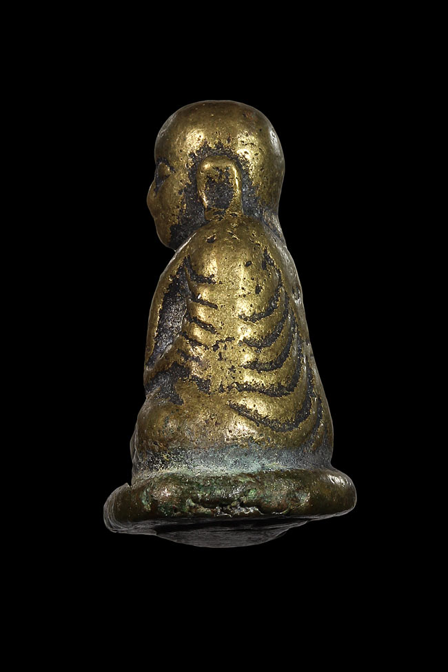 พระหล่อโบราณหลวงพ่อเงิน พิมพ์นิยม รุ่น ระฆัง วัดทุ่งน้อย ปี 50