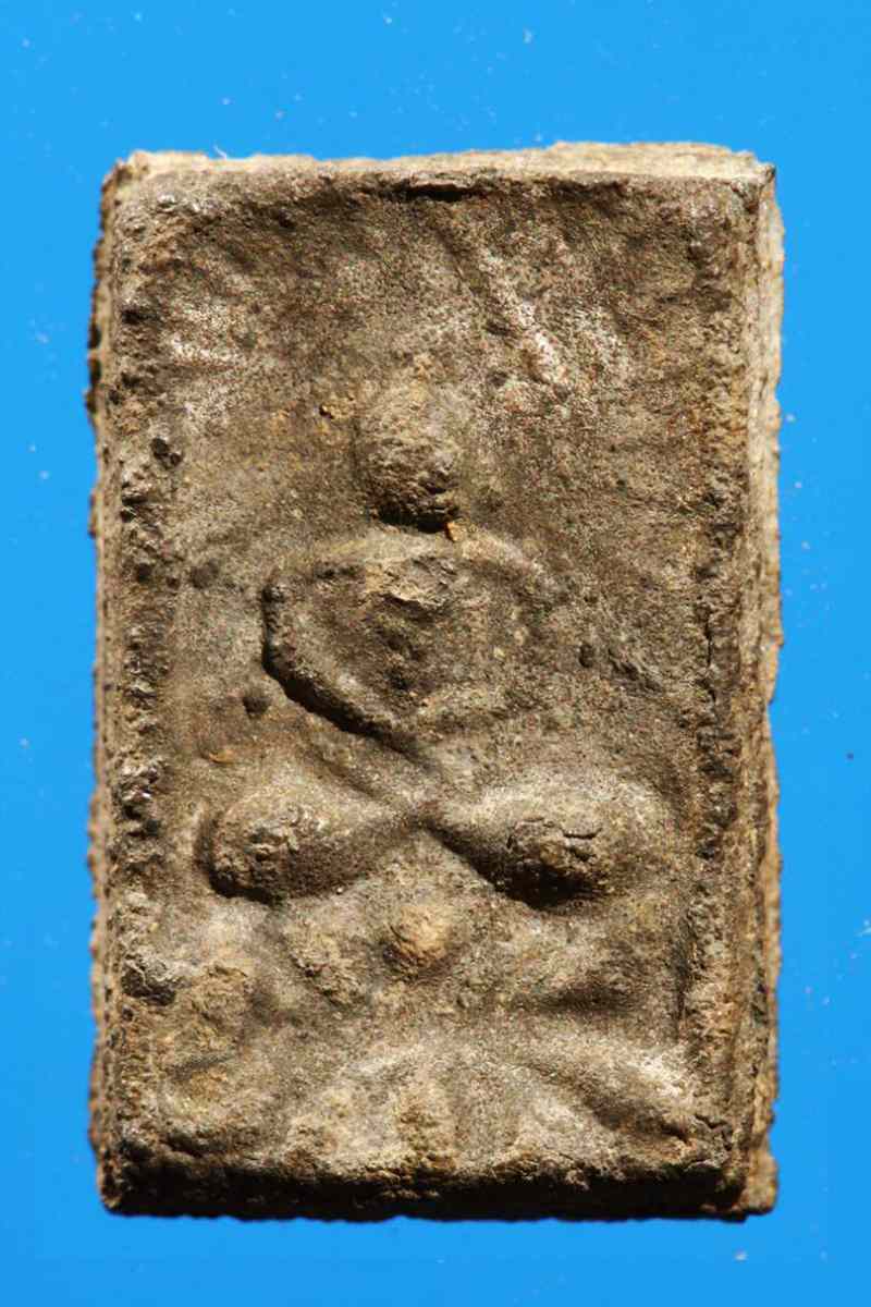 หลวงปู่ศุข วัดปากคลองมะขามเฒ่า 4 เหลี่ยมประภามณฑล เนื้อชิน