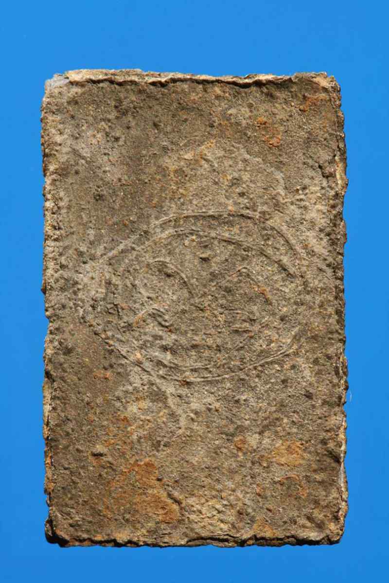 หลวงปู่ศุข วัดปากคลองมะขามเฒ่า 4 เหลี่ยมประภามณฑล เนื้อชิน