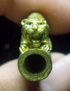 **วัดใจ**ตะกรุดข้อมือเสือใหญ่ (เมตตา-มหาอำนาจ-คุ้มภัย) หลวงพ่อเปิ่น วัดบางพระ จ.นครปฐม ปี ๒๕๔๓**