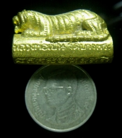 **วัดใจ**ตะกรุดข้อมือเสือใหญ่ (เมตตา-มหาอำนาจ-คุ้มภัย) หลวงพ่อเปิ่น วัดบางพระ จ.นครปฐม ปี ๒๕๔๓**