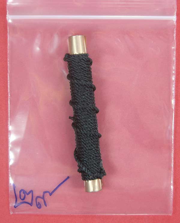 ตะกรุดจารมือตอกโค๊ตพิมพ์ใหญ่ หลวงปู่คำบุ คุตฺตจิตฺโต อ.พิบูล จ.อุบลราชธานีแชมป์วัดใจสายอิสาน