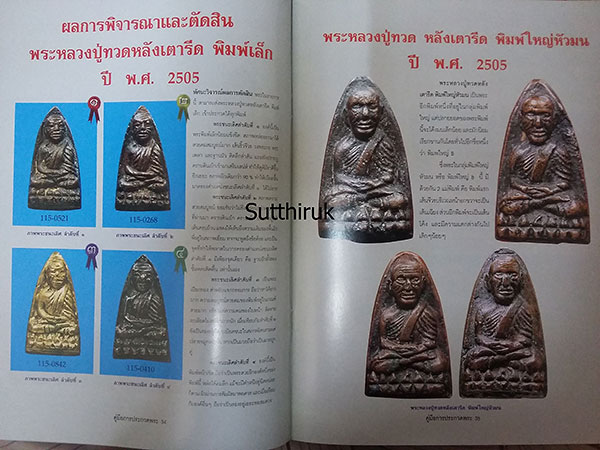 หนังสือ คู่มือการประกวด พระหลวงปู่ทวด วัดช้างให้ ทุกรุ่น ทุกพิมพ์นิยม