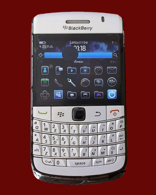 BlackBerry Bold 9780 มือ 2 white ...... 500 -